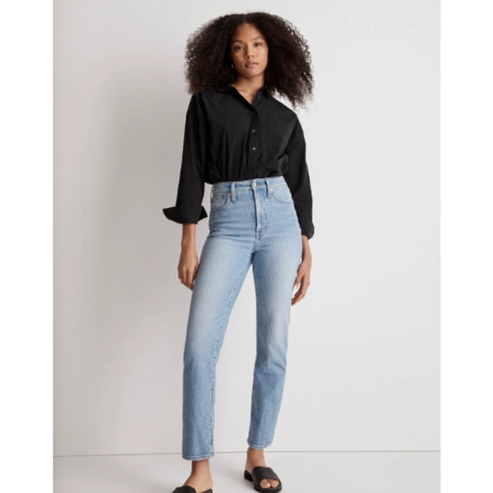 Madewell The Perfect Vintage Straight Jeans‎ Ferman Wash Size 25